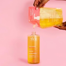 SVR Topialyse Huile Lavante, Aceite Limpiador Eco-Refill Hidratante Para Piel Seca o con Tendencia Atópica, 1 L