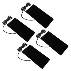 xuuyuu Heating Film USB Electric Cloth Heating Pad Heating Pad 4pcs DC5V Foldable Waterproof Clothes Electric Heating Vest Cushion Compatible