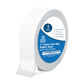 Spartan Industrial - 2" X 65' Grip Tape Roll - Frosted Anti-Slip Tape for Stairs, Tubs, Boats, and More Indoor and Outdoor Surfaces