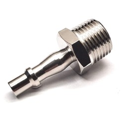 Male Pneumatic Coupling Adaptor 1/2" BSPT Male Thread - PCL Airflow Air Line Hose Fitting ACA6584 Type
