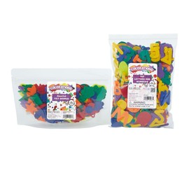 Colorations Felt Shapes, Letters and Numbers - 1,025 Pieces
