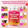 2 Pack Potassium Citrate Gummies 1000mg, Potassium Supplement for Adults