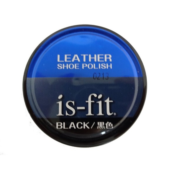 is-fit Oil Based Shoe Cream, Black, 1.7 fl oz (50 ml)