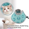 Cat Collar Soft Adjustable Cat Collar Protect Neck After Surgery