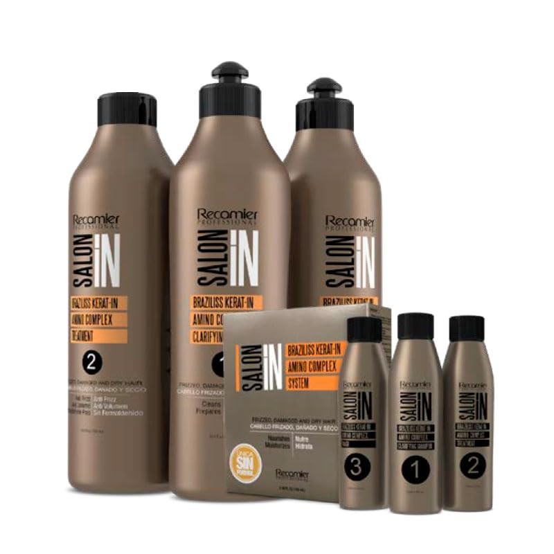 RECAMIER PROFESSIONAL SALON IN Braziliss Kerat-in Amino Complex Hair Treatment