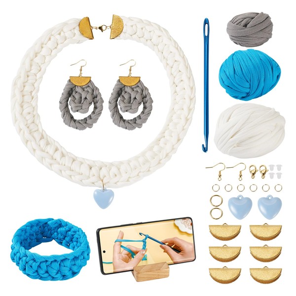 Magibeads Crochet Kit for Beginner Adults Crochet Starter Kit Supplies