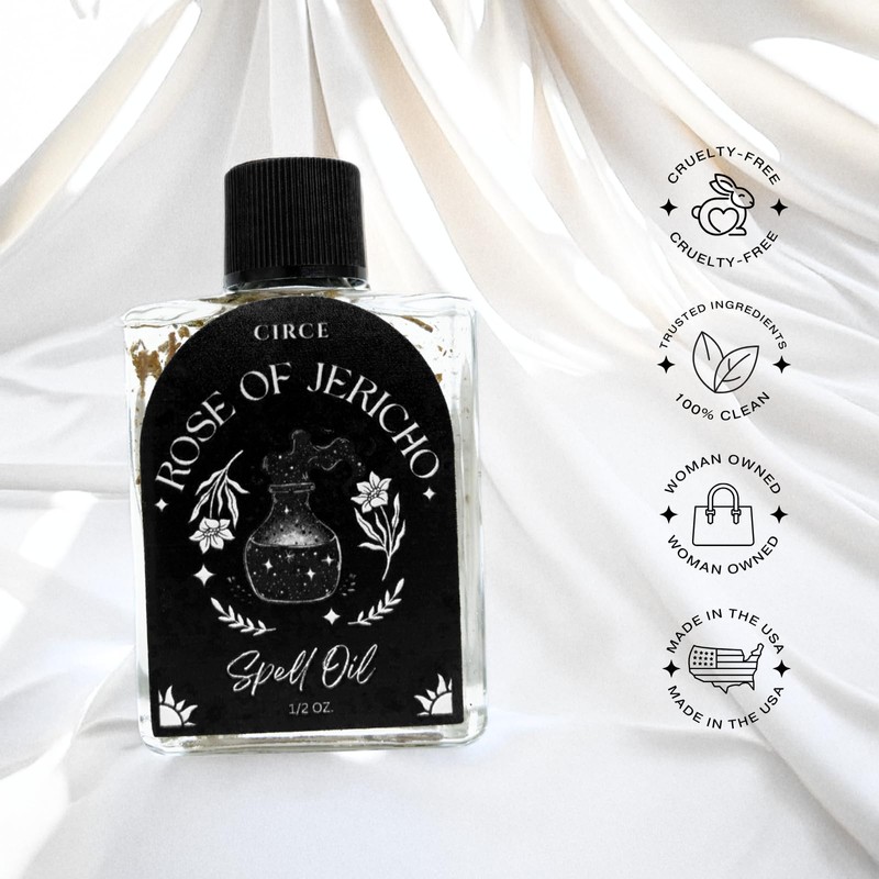 CIRCE Rose of Jericho Spell Oil - Inspire Hope, Transformation