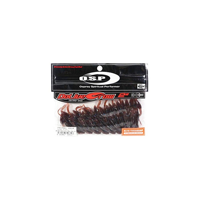 O.S.P(オーエスピー) ルアー DoLive Craw 2インチ W034 スカッパノン・青フレーク