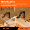 PONY 8" Bench Hold-Down Clamps, Heavy-Duty Bench Dog Clamps for