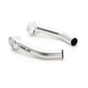 XLC Bar-Ends gebogen BE-A01, Ausführung:silber matt, Size:Länge: 140 mm