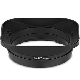 Haoge LH-RX1 Square Metal Bayonet Lens Hood Shade for Sony RX1 RX1R RX1RII III M2 M3 and FE 35mm F2.8 55MM/F1,8 ZA Lens