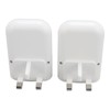 2pcs LED Night Light 3 Brightness Adjustable Soft White 2700K