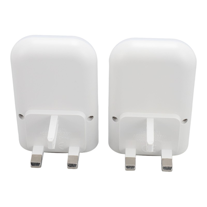 2pcs LED Night Light 3 Brightness Adjustable Soft White 2700K