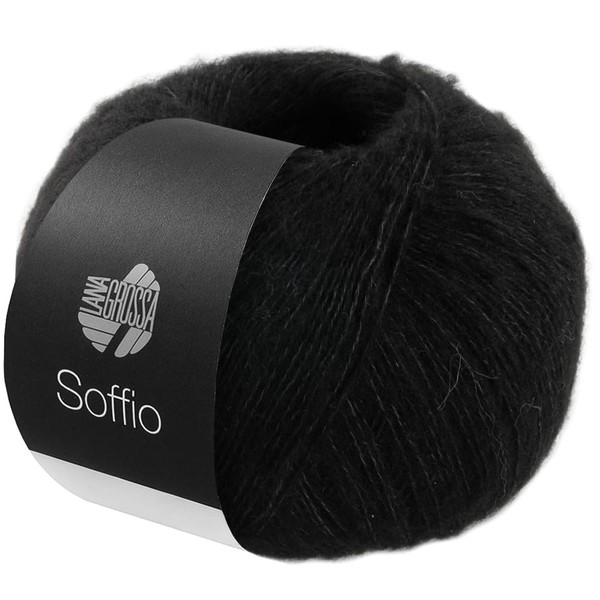 LANA GROSSA Soffio Fluffy Lace Yarn Made of Merino and