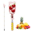 SANLIKE Fruit Picker Pole with Basket 12FT Adjustable Higher Lightweight