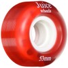 Juice Soft Wheel, 2.1 inches (53 mm), Clear Red
