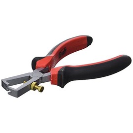 Connex COXT182160 Wire Stripping Pliers with 2C-Handles, Silver/Black/Red, 160 mm
