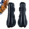 Horse Tendon Boots PU Shell Tendon Fetlock Brace for Riding