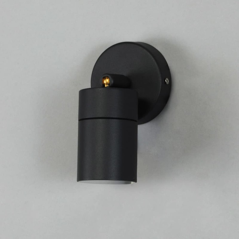 LITECRAFT Kenn Spotlight Outdoor Wall Ceiling Fitting in Anthracite -