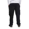 VICTORIOUS Men's Heavyweight Fleece Cargo Sweatpants - VICTORIOUS77 - Black