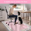 yueyaer Office Chair Mat for Hardwood/Tile Floor, 36"x48"Desk Chair Mat