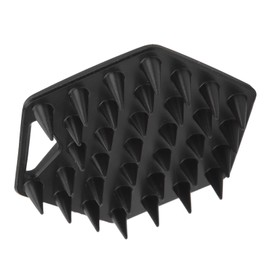 Beard Exfoliating Brush, Beard Scrubber Brush, Remove Dead Skin for Daily Use for Men (Black)