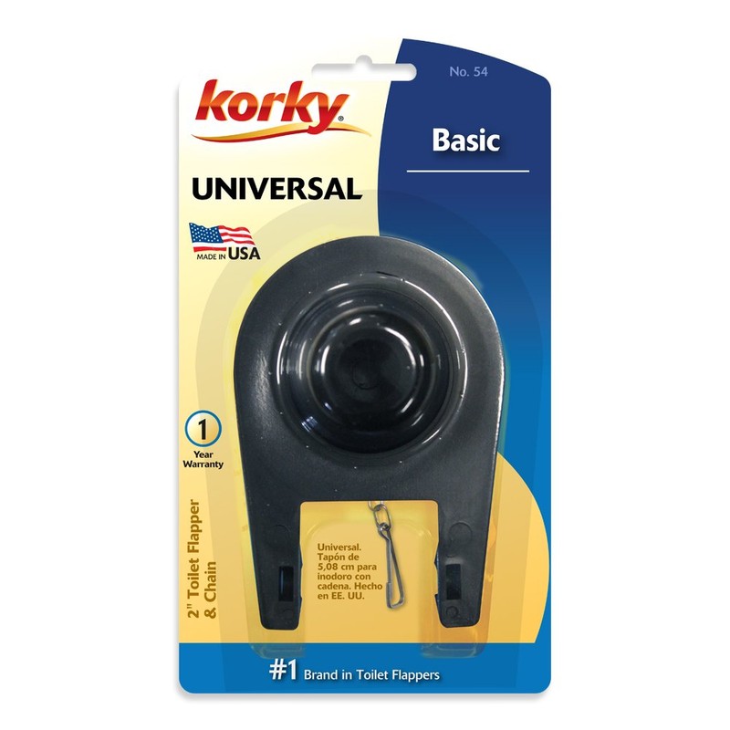 Korky 54BP Toilet Tank Flapper - Easy to Install -