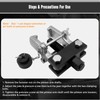 BOVIEER Heavy Duty Pitman Arm Puller with Adapter, Adjustable Jaws