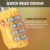 TSA Luggage Locks, [Updated Version] [3 Packs] Diyife 4-Digit Security