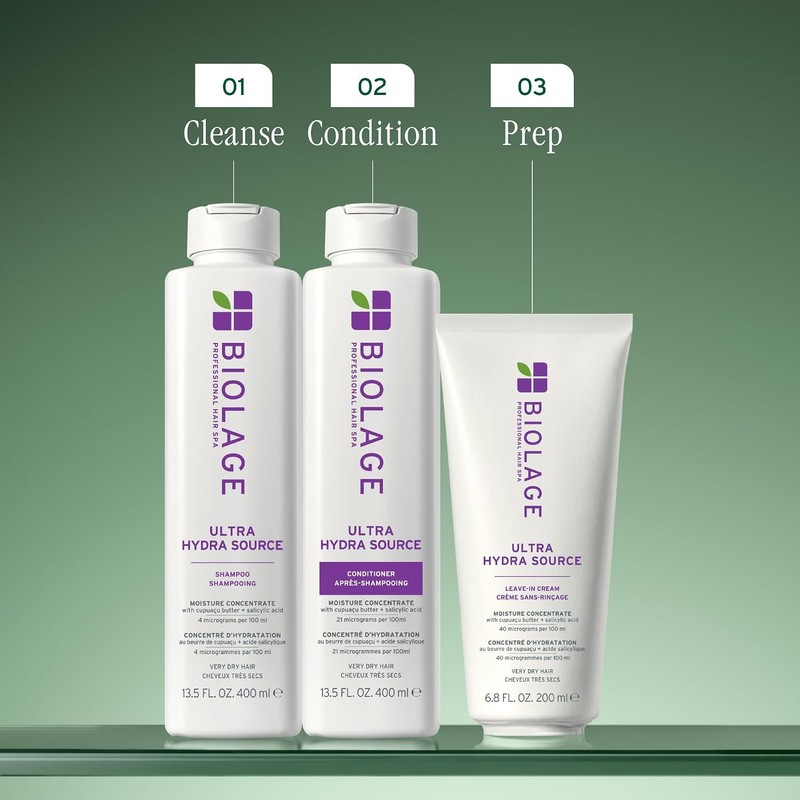 Biolage Shampoo Ultra Hydrasource Con aloe, aceite de albaricoque y