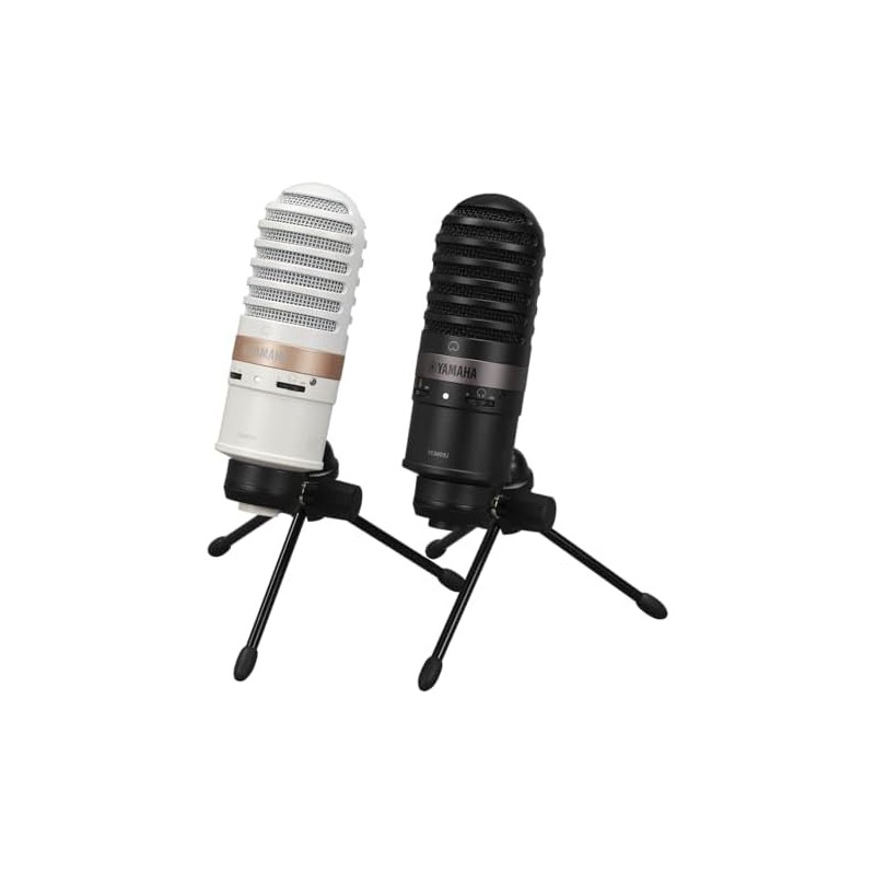 Yamaha YCM01UW - Micrófono USB de Condensador para Live Streaming,
