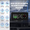 MOTOCOCHE GPS Digital Inclinometer Car Digital Inclinometer for Off-Road Vehicles,