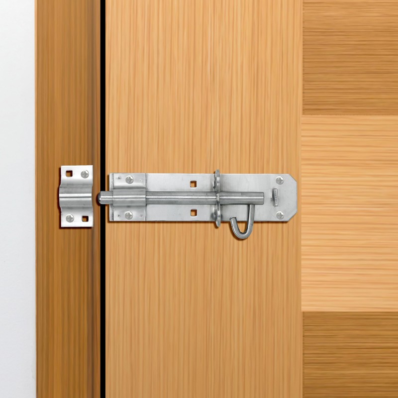 Primes DIY Brenton Strong Sliding Lockable Padbolt(8") Ideal for use