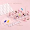 20 Pcs Nail Art Brushes and 40 Pcs Nail Stickers,