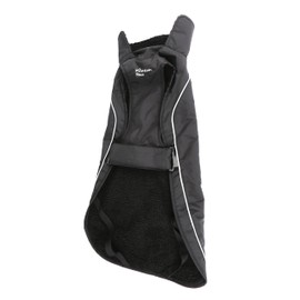 Mountain Paws Waterproof and Windproof Cordura Fleece-Lined Dog Robe Raincoat