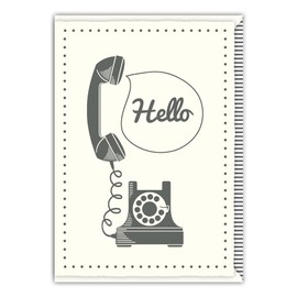 Quire Impressive Card Telephone Hello