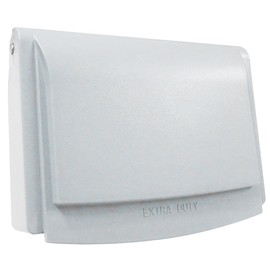 Sigma Engineered Solutions 14441WH 1-Gang Horizontal Slimline In-Use Weatherproof Cover, White