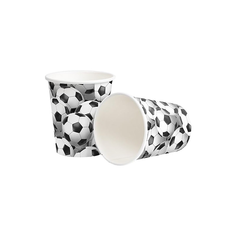 Heku - 10 Paper Cups *Football Party* 0.25 Litres