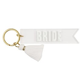 Santa Barbara Design Studio Wedding Acrylic Key Chain, 4-Inches Long, Bride