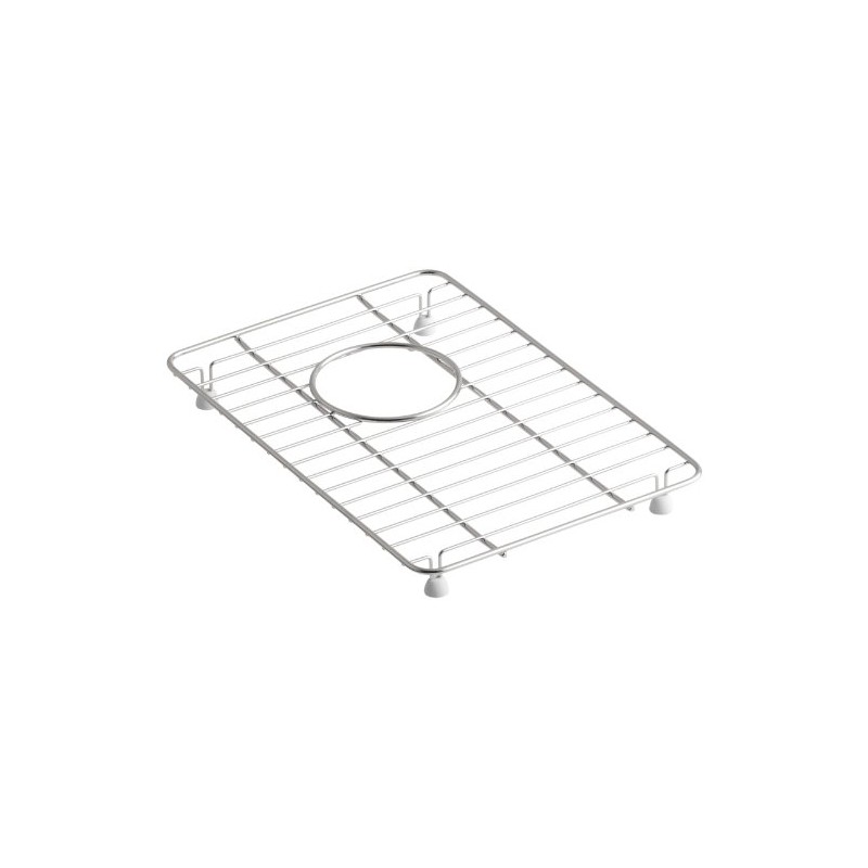 Kohler K-6255-ST Riverby Right-Hand Sink Rack, Stainless Steel,1.00 x 14.13