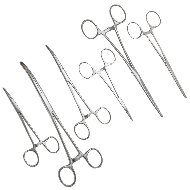 SURGICAL ONLINE Ultimate Hemostat Set, 6 Piece Ideal for Hobby
