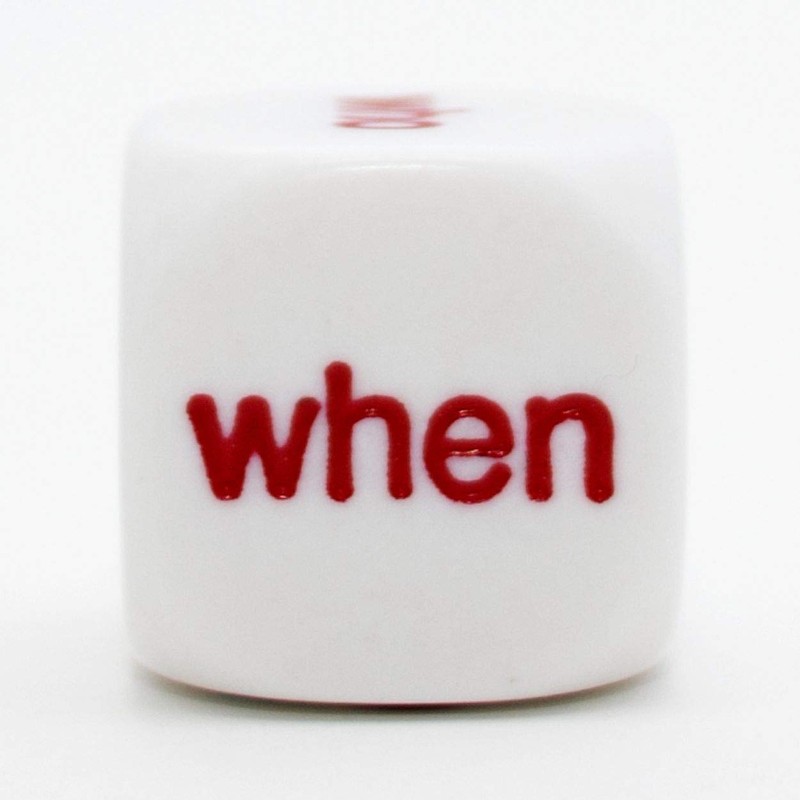 Image Mission KGS3469 KGS3469 Question Dice (Set of 2) 0.6
