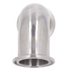 Sanitary Elbow Fitting 90° Stainless Steel Good Sealing Rustproof Pipe