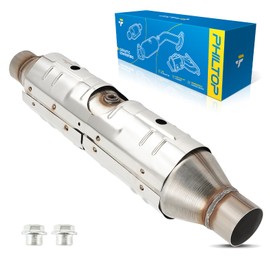 PHILTOP Catalytic Converter Kit Compatible with Ford 1999-2007 F-250/F-350 Super Duty/Excursion 5.4/6.8L 1997-2005 E-150/E-250/E-350 models Catalytic Converter for 78300 (EPA Compliant)