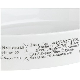 PILLIVUYT FRANCE, BRASSERIE FRENCH PORCELAIN OVAL LARGE DEEP BAKER, 12.5"