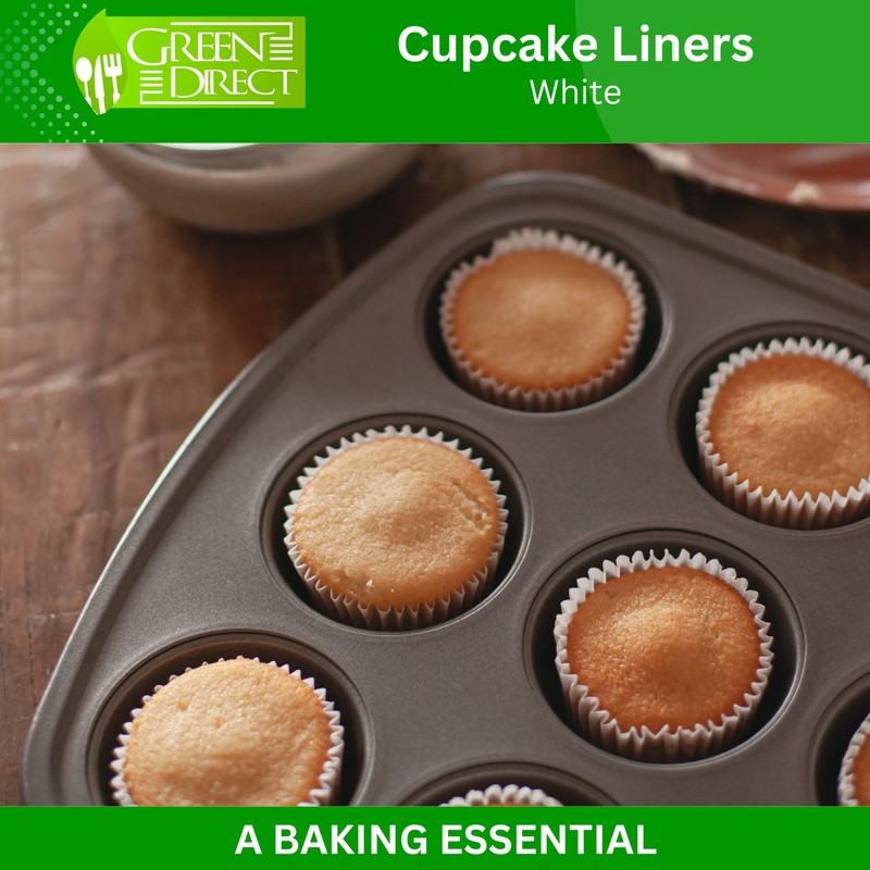 Green Direct Cupcake Liners - Standard Size Cupcake Wrappers to