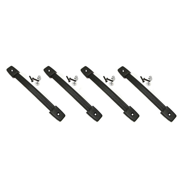 Procraft (4 PACK) PROCRAFT SH-10-BK Black Steel Reinforced Strap Handle