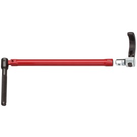Heytec 90950103220 Basin Wrench, Red/Black