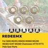 REDEEMX Chainsaw Sprocket Clutch Drum E-Clip 8x1.3 Clutch Washer Kit