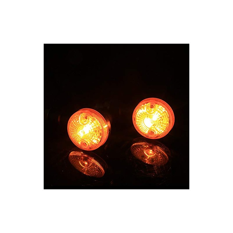Intermitentes para Motos, 4pcs 12V Universales de Direccionales para Motos